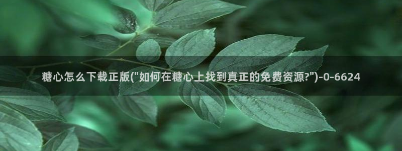 糖心vlog在哪里