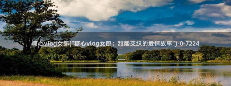 糖心,vlog
